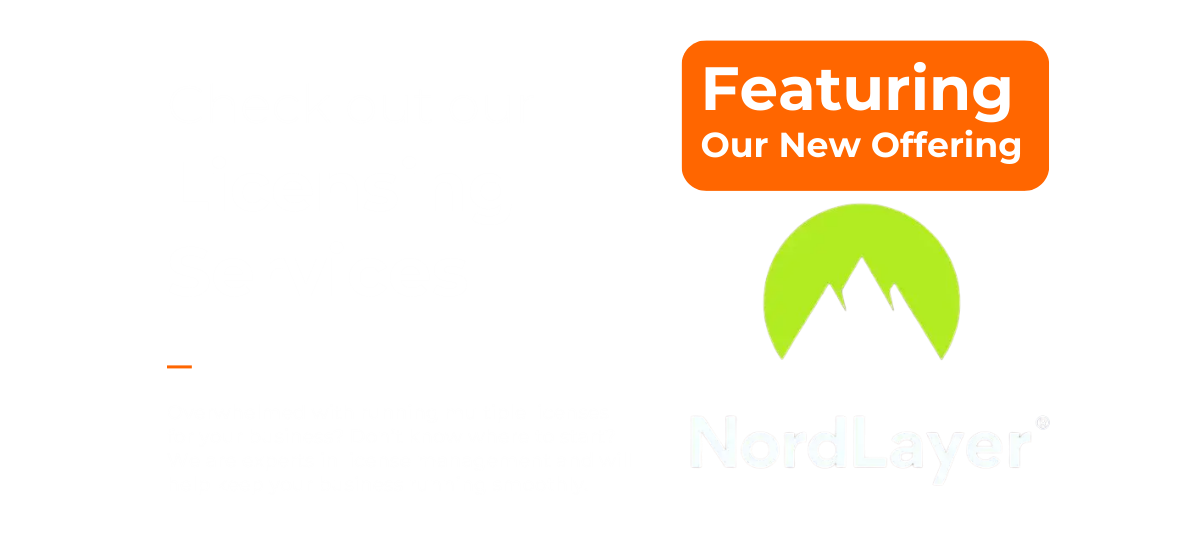 Licensing Services Promotional Banner featuring Nordlayer
